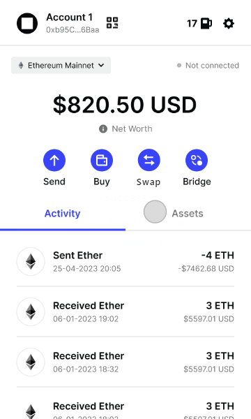 Web3 Crypto wallet